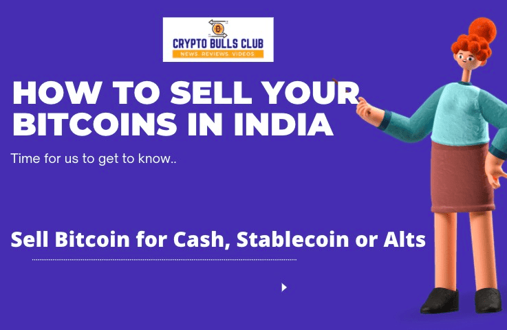 how to sell bitcoin for cash in india