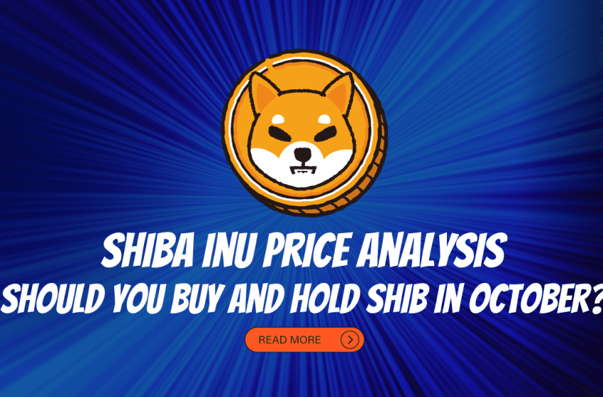  Shiba Inu Price Analysis: Should You buy and Hold Shib in October?