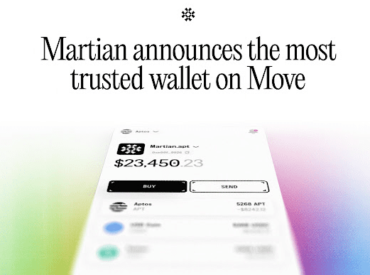 Martian web 3.0 wallet